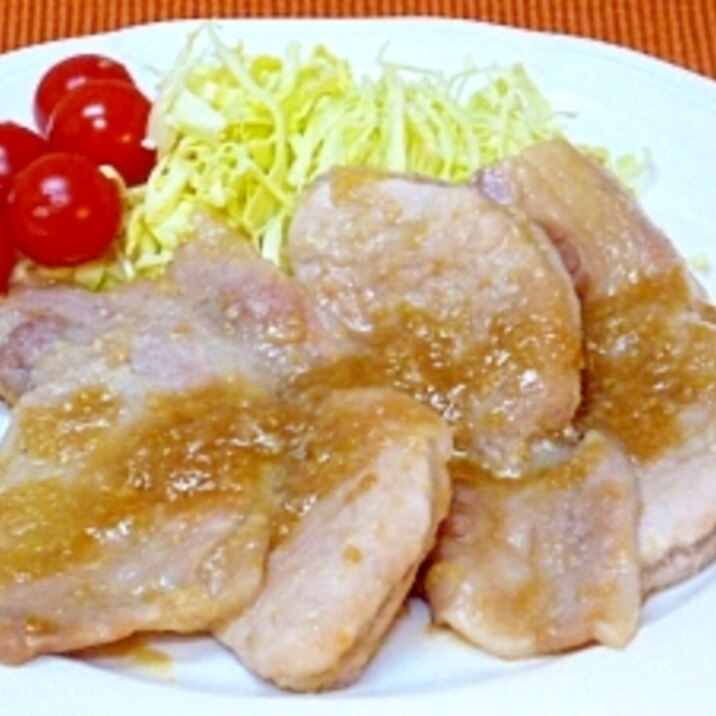 豚肉の塩麹生姜焼き